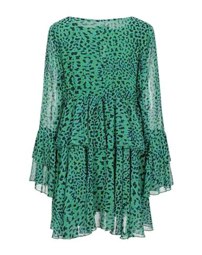 Shop Hopper Short Dress In Green