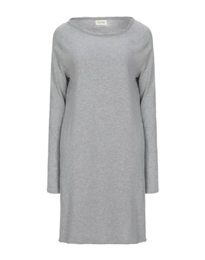 Shop American Vintage Short Dress In Grey