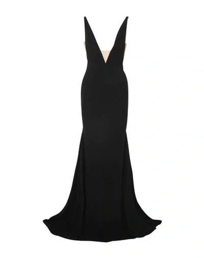 Shop Alex Perry Long Dresses In Black