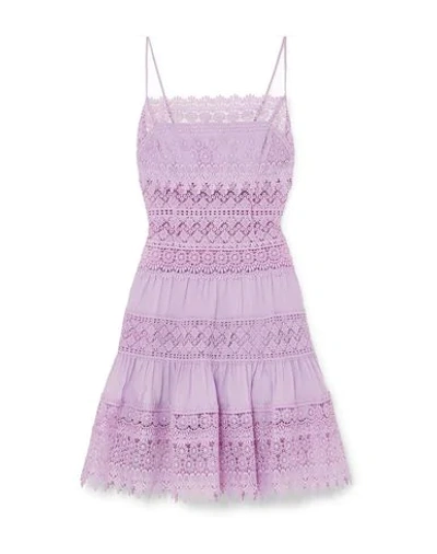 Shop Charo Ruiz Short Dress In Lilac