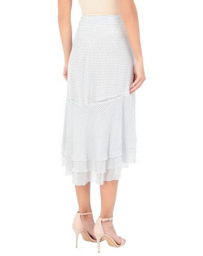 Shop Peserico Woman Midi Skirt White Size 6 Viscose
