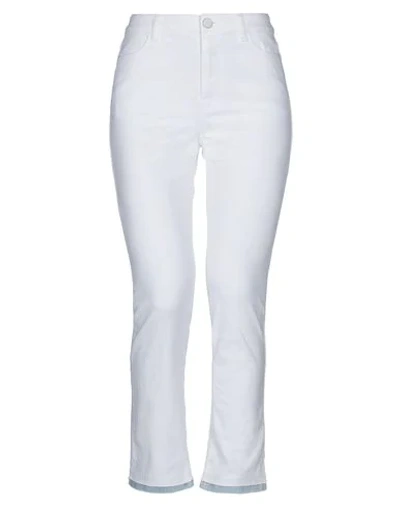 Shop Marc Cain Denim Pants In White