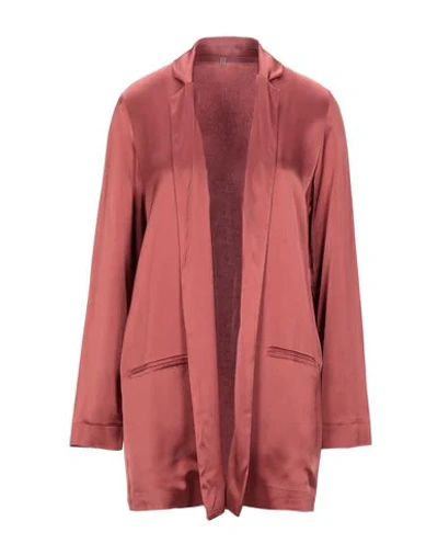 Shop Ottod'ame Sartorial Jacket In Cocoa