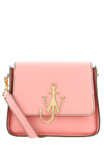 Shop Jw Anderson Anchor Logo Shoulder Bag In Pink
