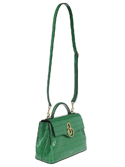 Shop Mulberry Mini Seaton Tote Bag In Green