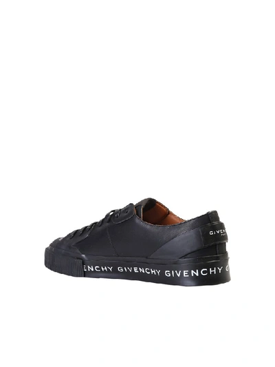 Shop Givenchy Logo Printed Low In Black