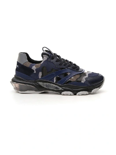 Shop Valentino Vltn Bounce Sneakers In Multi