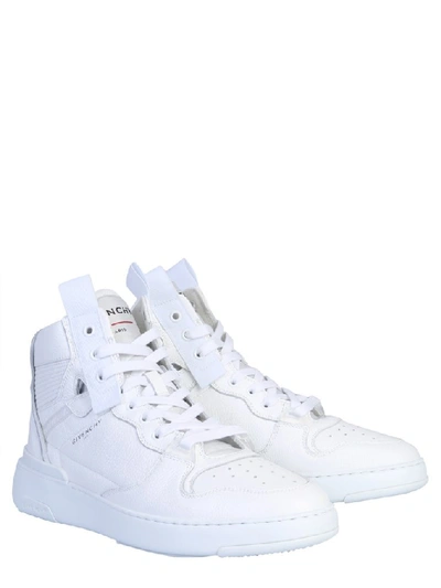 Shop Givenchy Basket High Top Sneakers In White