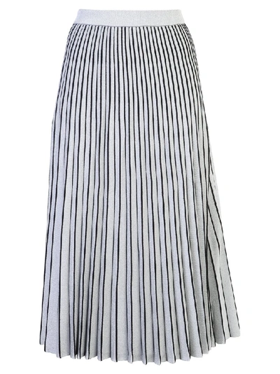 Shop Proenza Schouler Pleated Midi Skirt In Multi