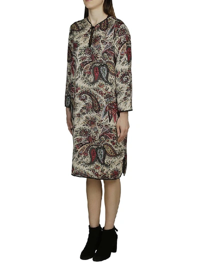 Shop Etro Paisley Print Dress In Multi