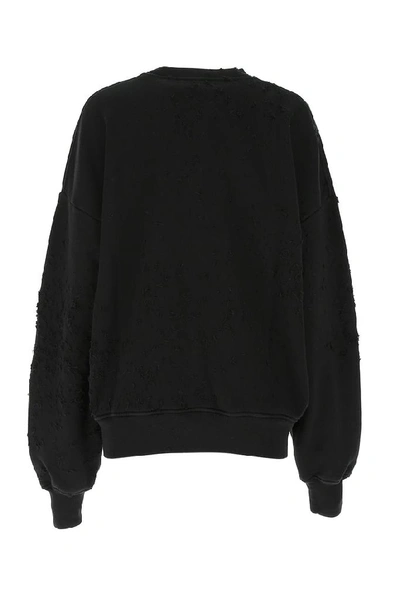 Shop Amiri Oversize Sweatshirt In Black