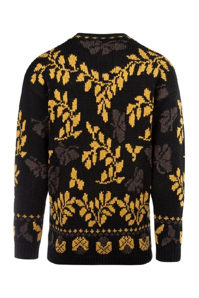 Shop Etro Embroidered Sweater In Multi