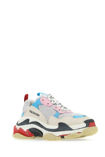 Shop Balenciaga Triple S Sneakers In Multi