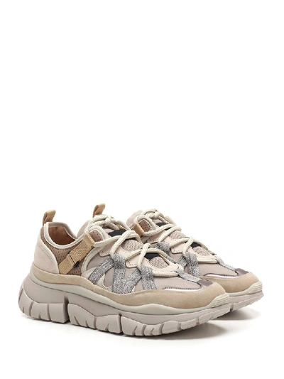 Shop Chloé Blake Low In Beige