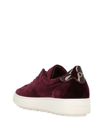 Philippe Model Sneakers In Red