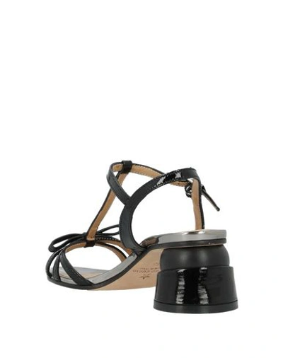 Shop Marc Ellis Woman Sandals Black Size 6 Soft Leather