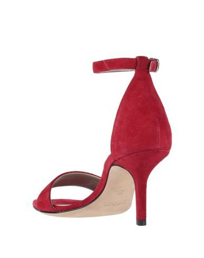Shop Cheville Sandals In Red