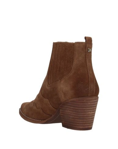 Shop Sam Edelman Ankle Boots In Khaki