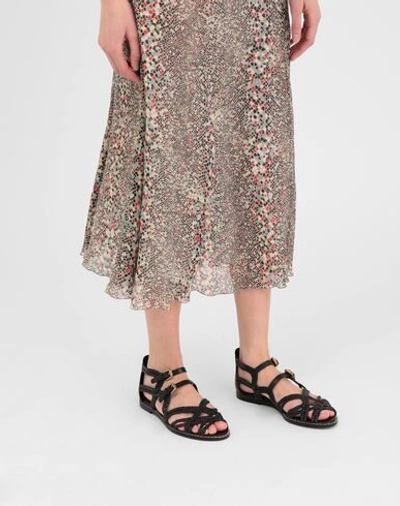 See By Chloé Katie Braided Flat Sandal In Black