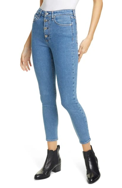 Shop Rag & Bone Nina High Waist Ankle Skinny Jeans In Montana