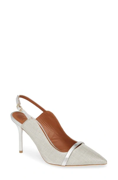 Shop Malone Souliers Marion Pump In Silver