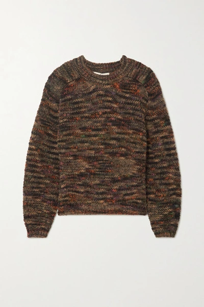 Shop Vanessa Bruno Norea Knitted Sweater In Orange