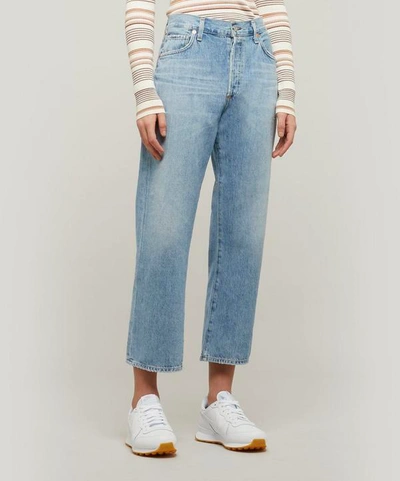 Shop Citizens Of Humanity Emery Relaxed Crop Jeans In Tularosa