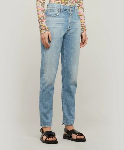 Shop Citizens Of Humanity Liya High-rise Classic Fit Jeans In Soundtrack