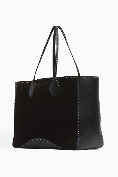 Shop Rebecca Minkoff Pippa Unlined Tote With Studs In Ganache