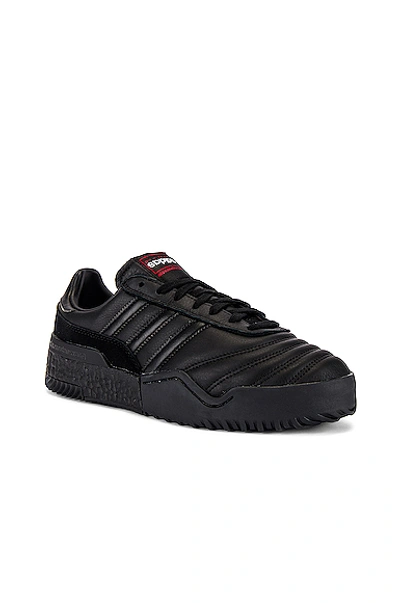 Shop Adidas Originals By Alexander Wang Bball Soccer Sneaker In Core Black