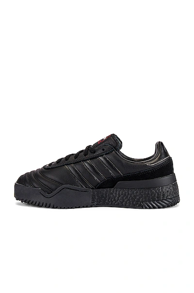 Shop Adidas Originals By Alexander Wang Bball Soccer Sneaker In Core Black