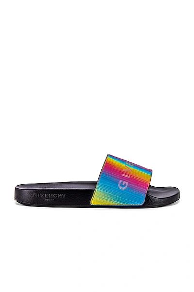 Shop Givenchy Logo Slide In Multi