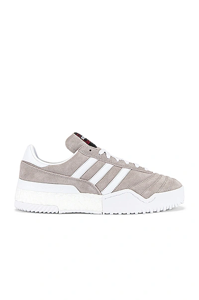 Shop Adidas Originals By Alexander Wang Bball Soccer Sneaker In Clear Granite & Core White
