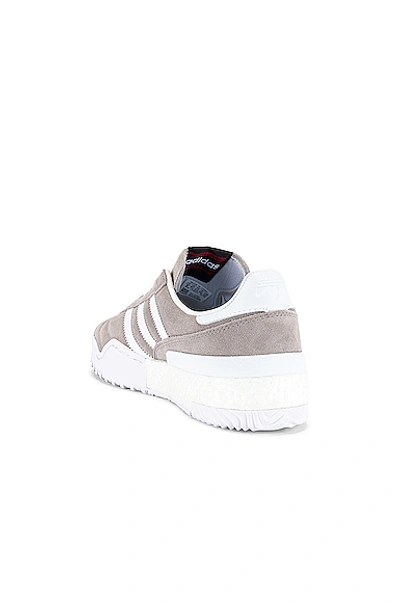 Shop Adidas Originals By Alexander Wang Bball Soccer Sneaker In Clear Granite & Core White