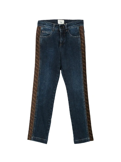Shop Fendi Blue Jeans Teen