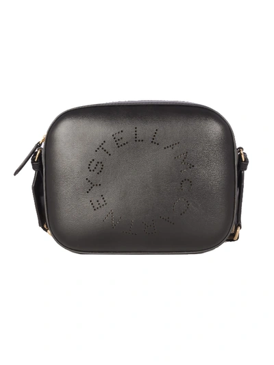 Shop Stella Mccartney Mini Camera Bag Eco Soft Logo In Black