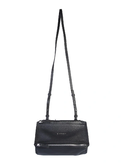 Shop Givenchy Mini Pandora Bag In Nero