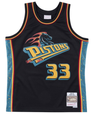 teal pistons jersey