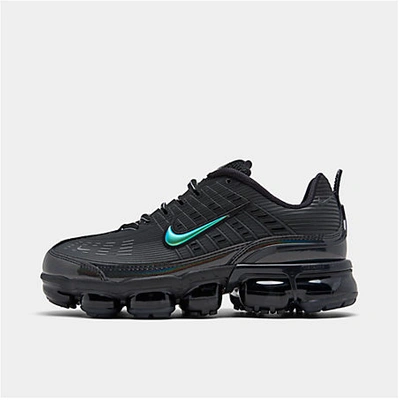 Shop Nike Men's Air Vapormax 360 Running Shoes In Black/black/anthracite/black
