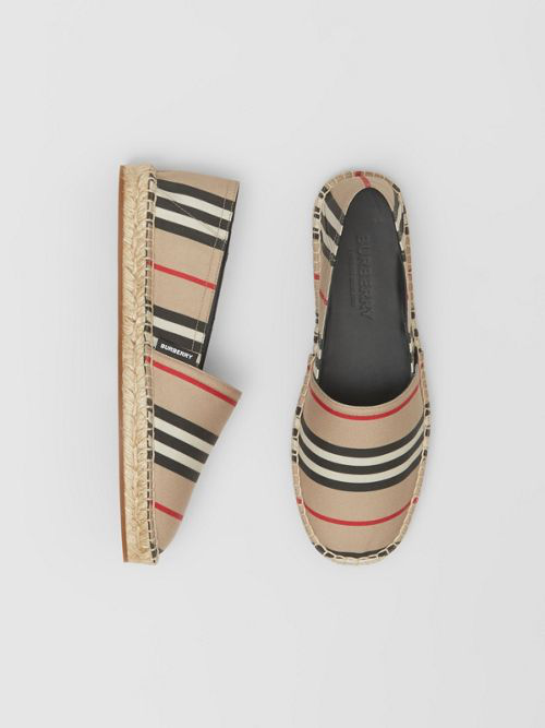 burberry espadrille flats