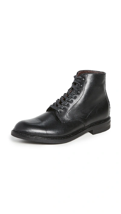 Shop Allen Edmonds Higgins Mill Weatherproof Boots In Black