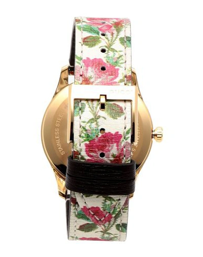 Shop Gucci Wrist Watch In White