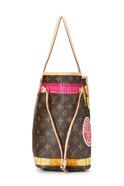 Pre-owned Louis Vuitton Monogram Canvas Trunks Neverfull Mm Nm