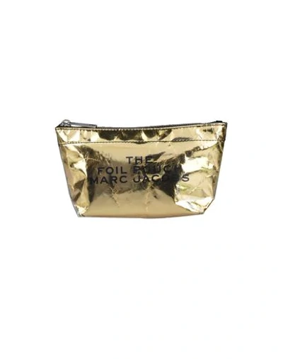 Shop Marc Jacobs Pouches In Gold