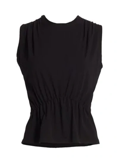 Shop Atm Anthony Thomas Melillo Cinch Sleeveless Top In Black
