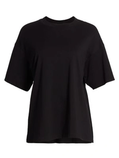Shop Atm Anthony Thomas Melillo Relaxed Crewneck T-shirt In Black
