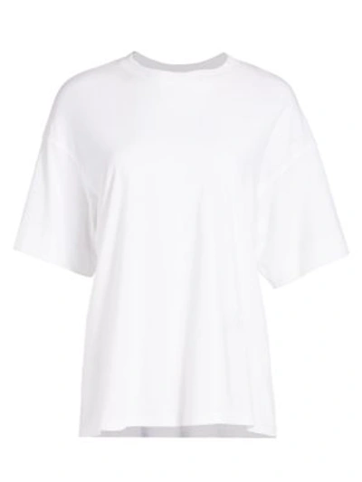 Shop Atm Anthony Thomas Melillo Relaxed Crewneck T-shirt In White