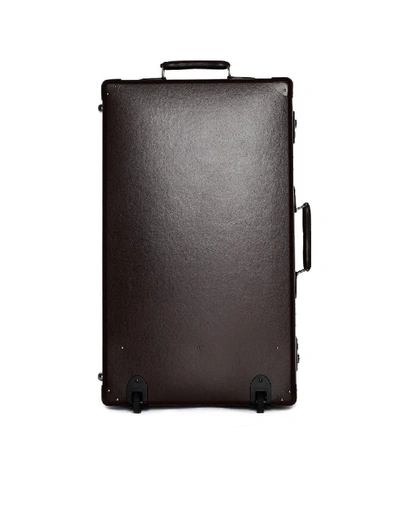 Shop Globe-trotter Globe Trotter Brown Original 30" Suitcase In Black