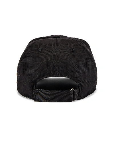 Shop Givenchy Cap Curved Peak In Black & White