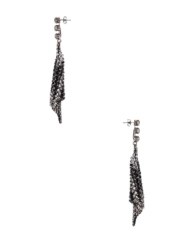 Shop Isabel Marant New Nile Sheet Earrings In Transparent